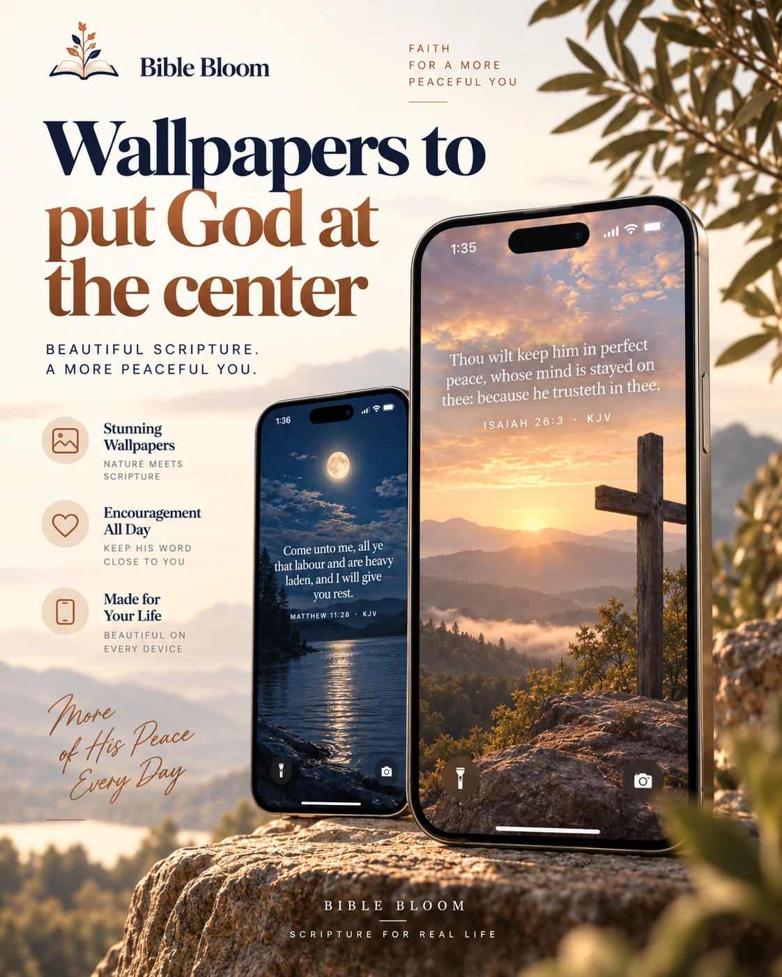 Bible Bloom Christian wallpaper promotional artwork