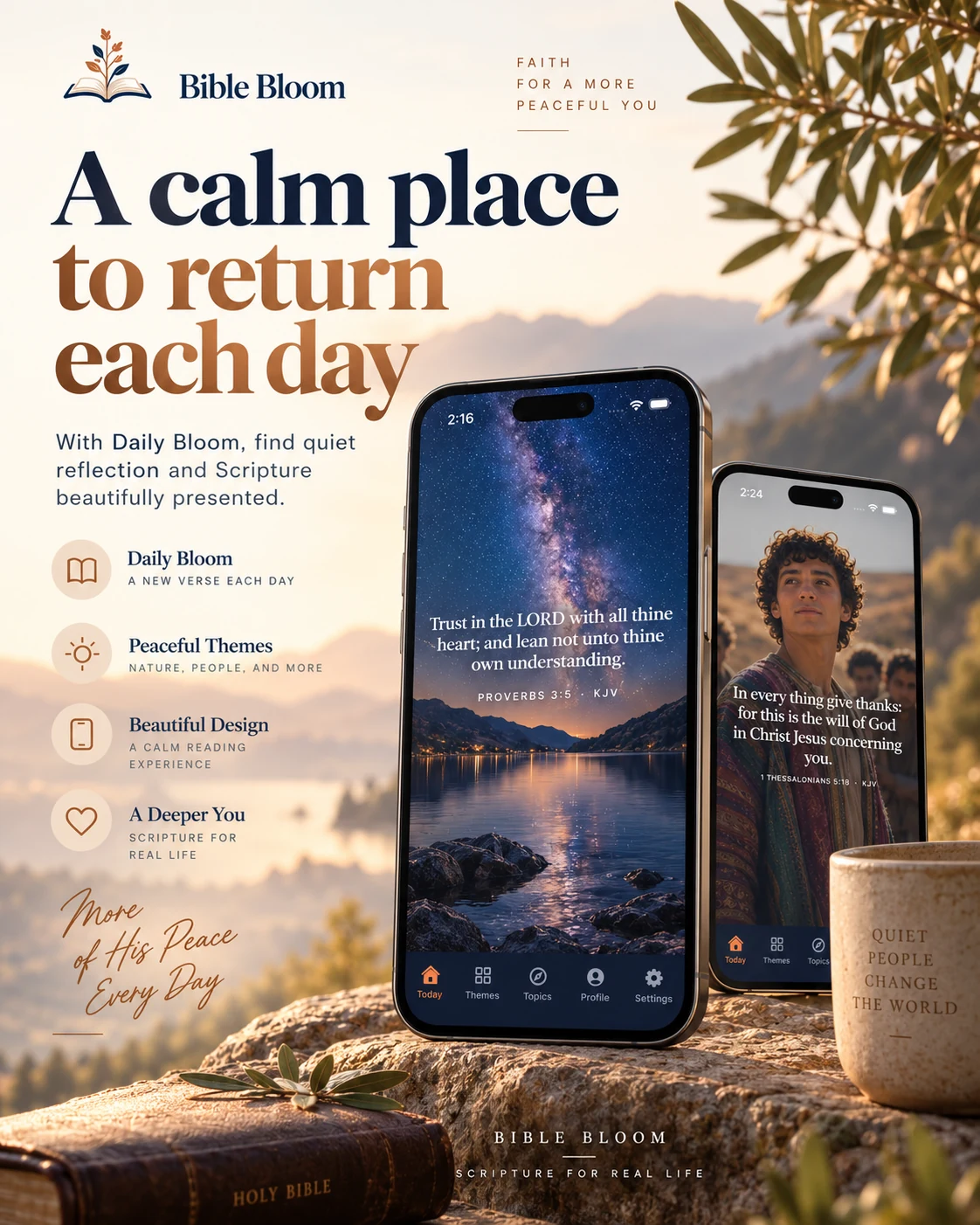 Daily Bible Bloom promotional artwork